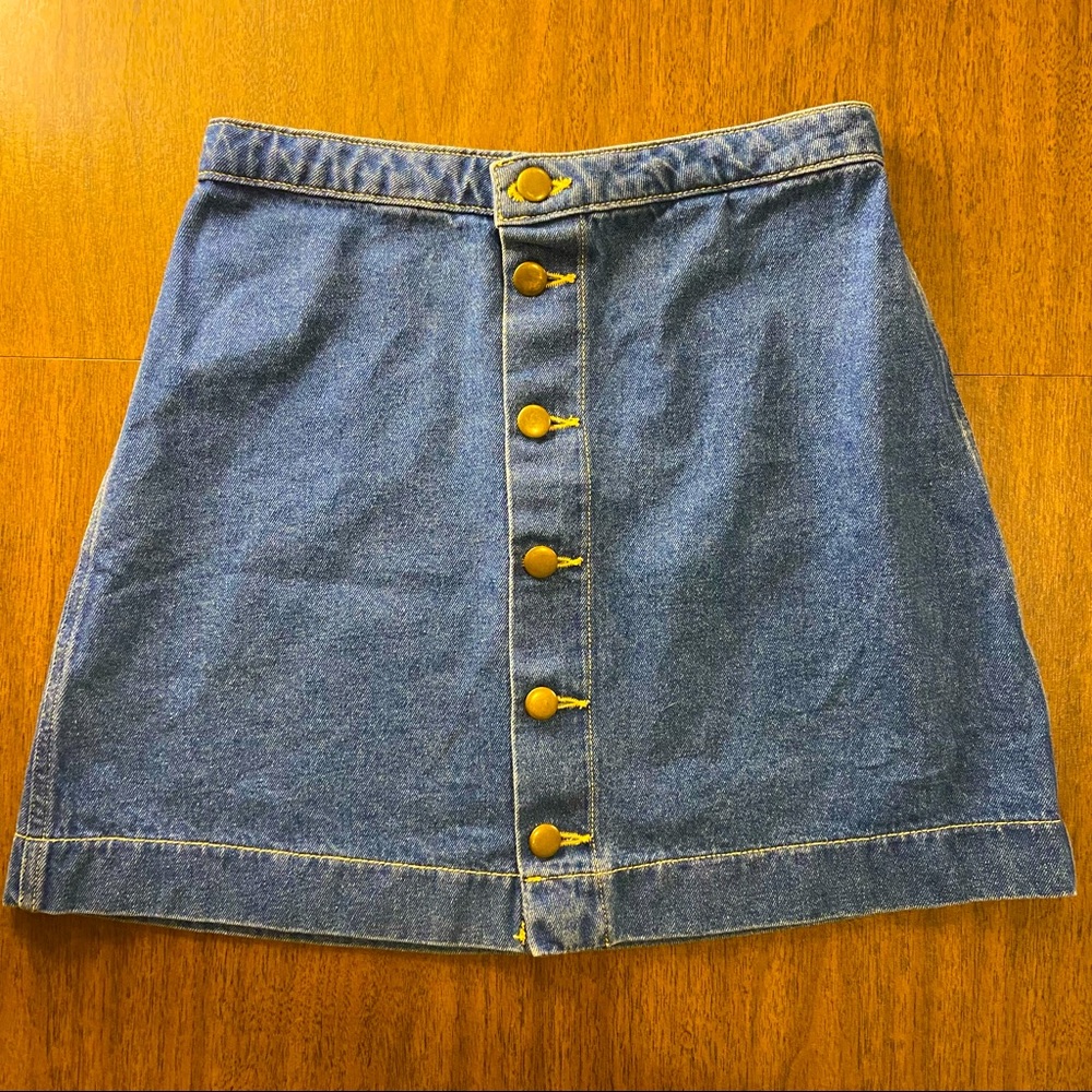Denim American Apparel Skirt